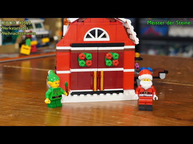 Meister der Steine, Werkstatt des Weihnachtsmanns, Lego, 40565, VIP