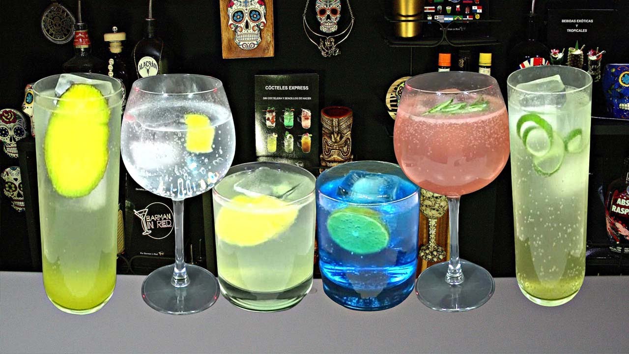 6 Gin Tonics para hacer en casa - Rápidos y Fáciles de hacer