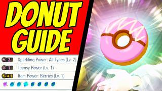 How To Get Sparkling Alpha Power Donuts In Pokemon Legends Z-A Mega Dimension Dlc