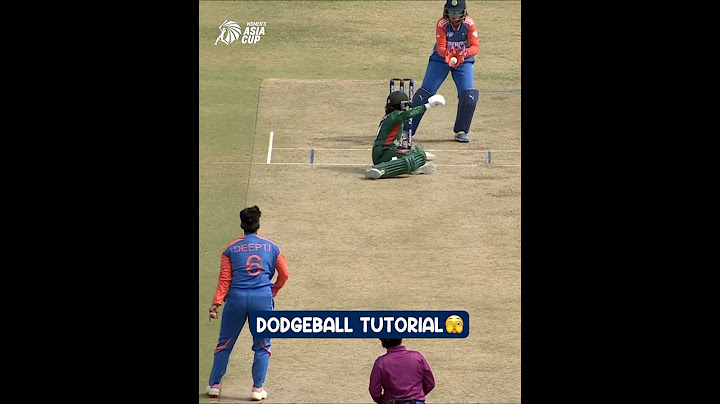 𝐓𝐡𝐚𝐭 𝐰𝐚𝐬 𝐜𝐥𝐨𝐬𝐞 🙆‍♀️ #WomensAsiaCup2024 #ACC #HerStory #INDWvBANW