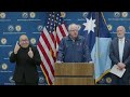 Gov. Walz to provide a public safety briefing