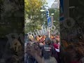 Así ha sido el momento en el que Irene Montero ha pedido a los antidisturbios "tranquilidad"