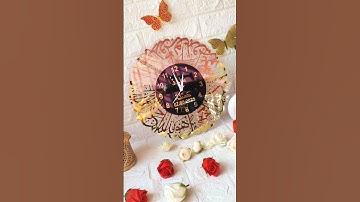 Arabic clock ✨💕#arabic #clock #shortsviral #viralvideos #trending #trendingshorts #youtube  #clock