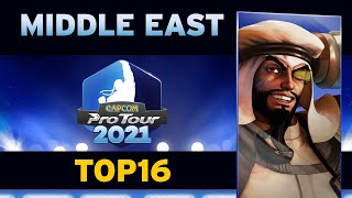 Capcom Pro Tour 2021 - Middle East - Top 16