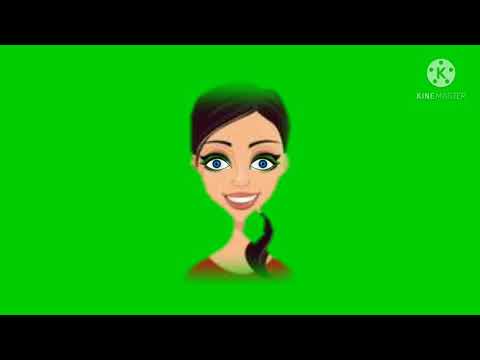 eye blinking animation green screen