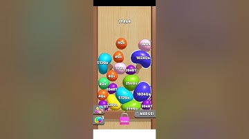 Blob merge 3D🔴2048Qa🔴🔵🟣🟡🟠🔴