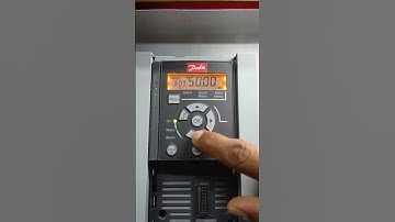 How to set the parameters Danfoss vfd , drive fc 360 # Danfoss vfd ka parameters kaha se set kare #