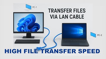 Share Files Between Windows 11 and Windows 10 via LAN/Ethernet Cable – High Speed!!