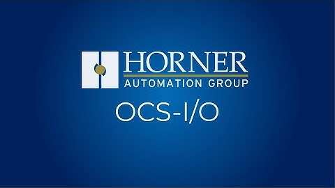 Horner Automation | OCS-I/O