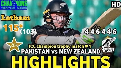 Champions Trophy के पहले मैच में पाकिस्तान की हुई ग़ज़ल बेइज्जती / PAK vs NZ / Babar Azam / Rizwan