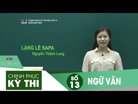 VTV7 | Chinh phục kỳ thi vào 10 | Ngữ văn | Số 13