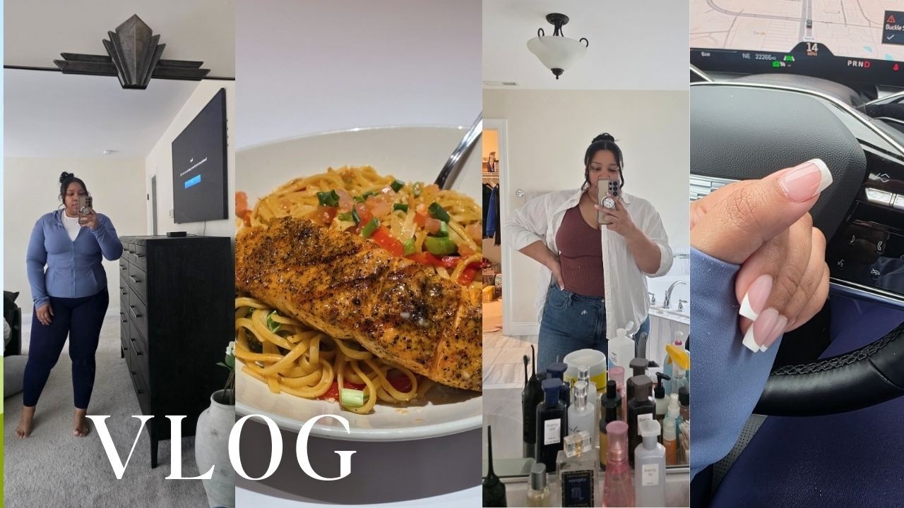 Trying the Solid Glue Nail Method 💅 Co-Op Day + A Much Needed Solo Date