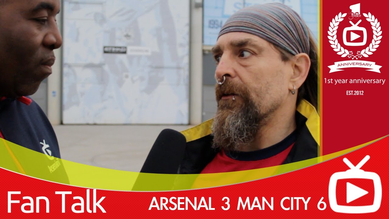 Arsenal FC 3 Man City 6 - We Got Spanked says Bully - YouTube