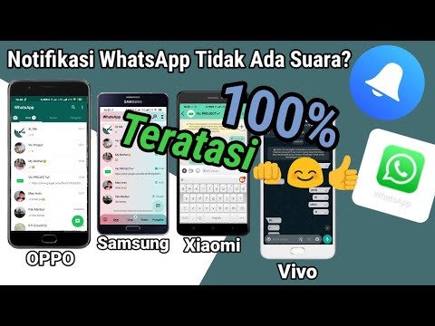 Cara Mengatasi WhatsApp Tidak Ada Suara Notifikasi | Notifikasi Suara WhatsApp Tidak Muncul?