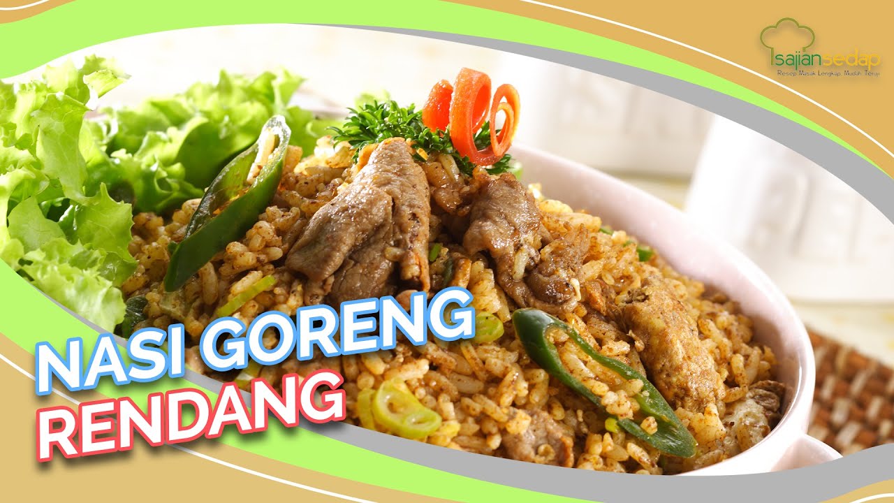 Resep Nasi Goreng Rendang untuk Sarapan, Enak Betul! - YouTube
