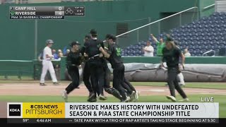 Riverside makes history with undefeated season and PIAA state championship title