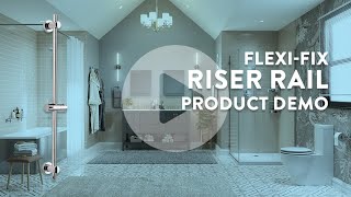 How to fit your Croydex Flexi-Fix™ Shower Riser Rail - Installation Guide screenshot 4