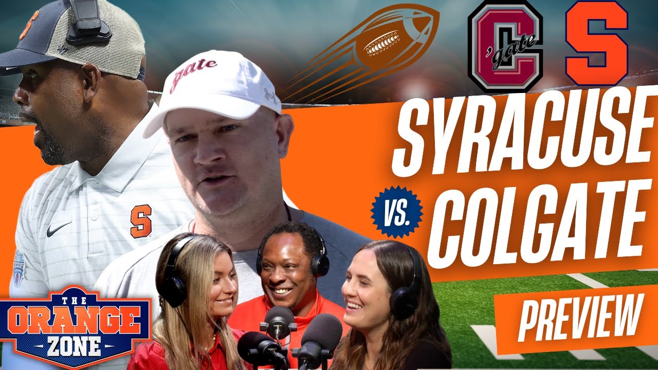 PREVIEW: Fitzpatrick, Colgate take on Syracuse football in CNY showdown