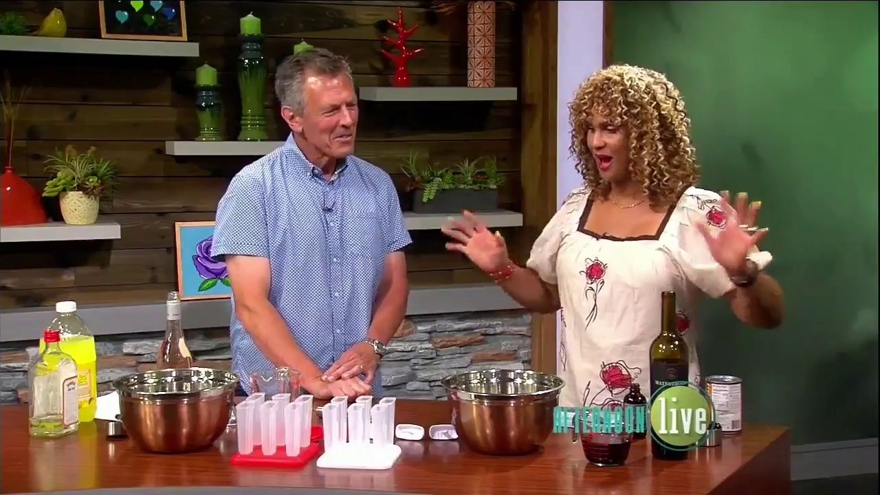 Winesicles!  Pat makes "adult popsicles"  on KATU's Afternoon Live