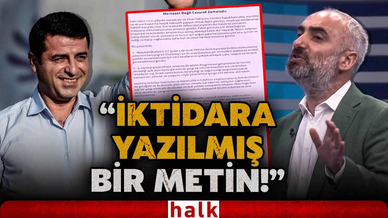 Demirtaş'ın açıklaması Ankara'yı salladı! İsmail Saymaz açıklamanın şifrelerini Halk TV'de açıkladı!