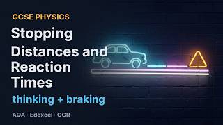 Stopping Distance = Thinking   Braking Distance: Worked Examples | GCSE Physics