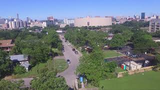 An Aerial Perspective - Oakwood Cemetery, Austin, Texas
