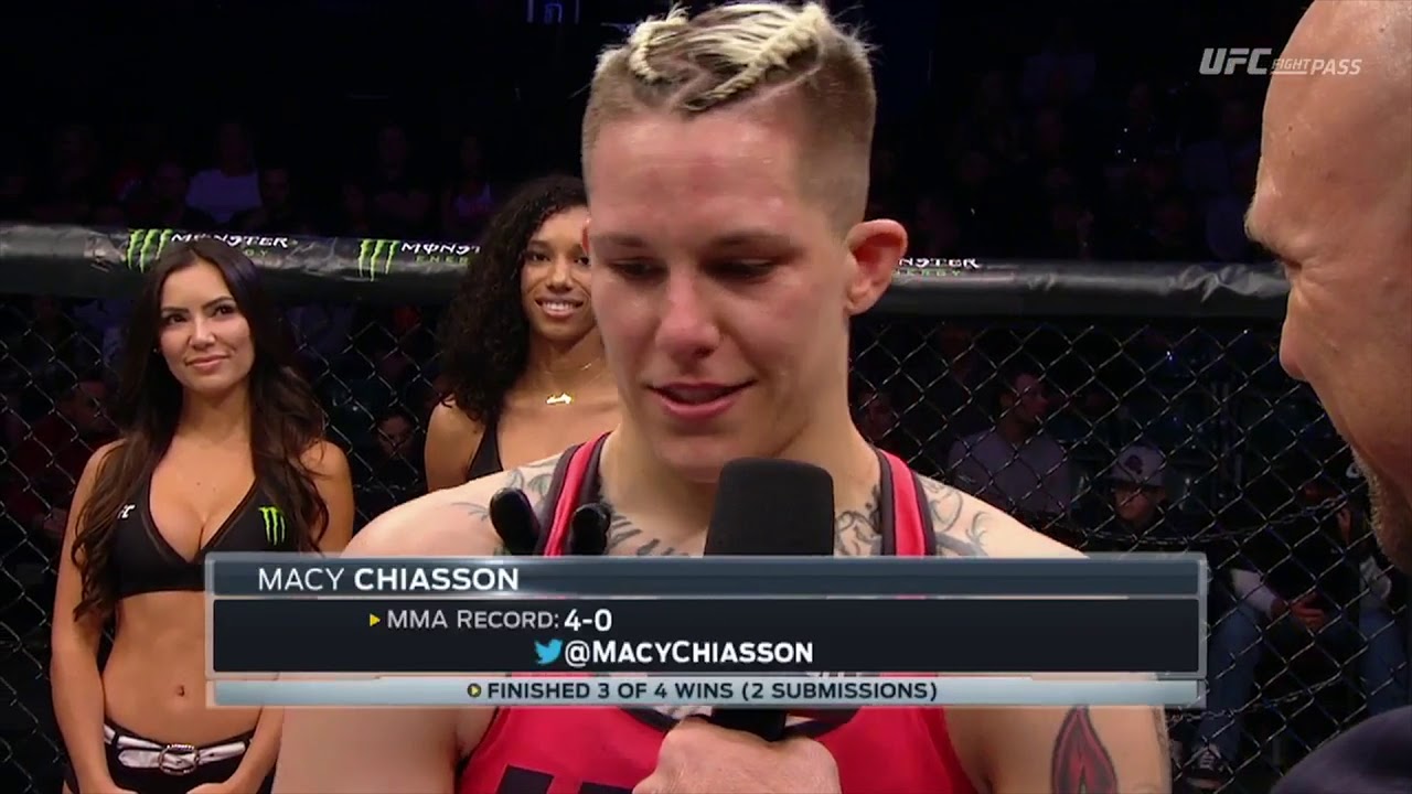The Ultimate Fighter Finale: Macy Chiasson Octagon Interview