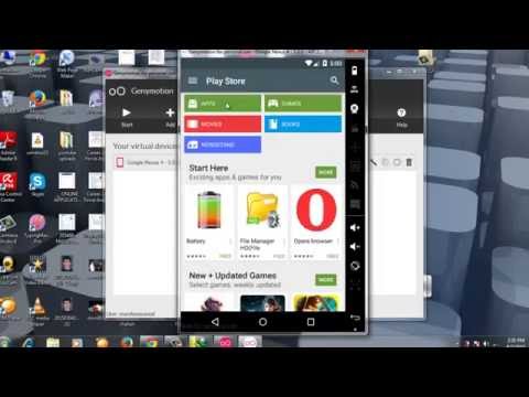 no google play store on genymotion