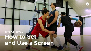 Setting and Using a Screen | Basketball