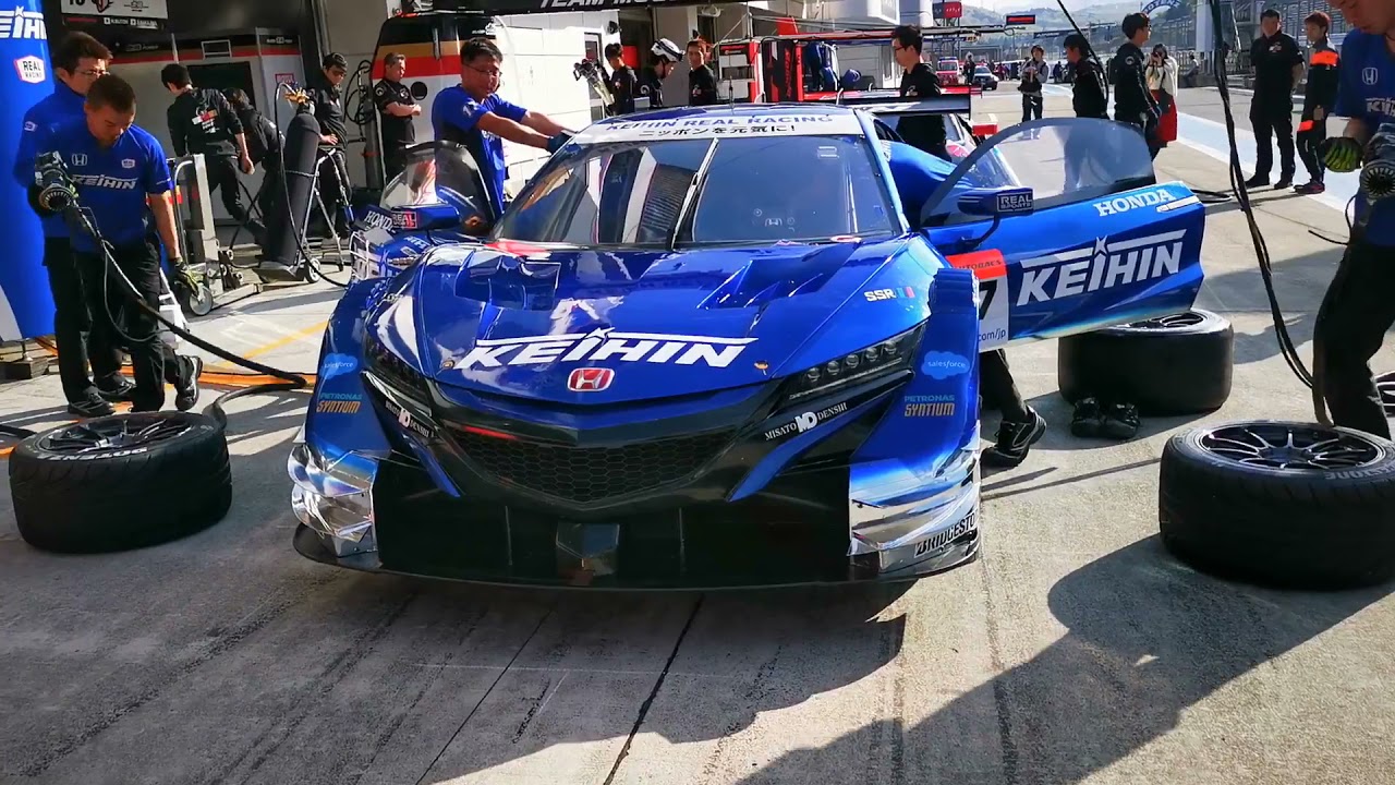 17 KEIHIN NSX ピット練習