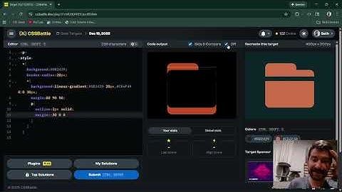 CSS Battle Daily Target - File Folder