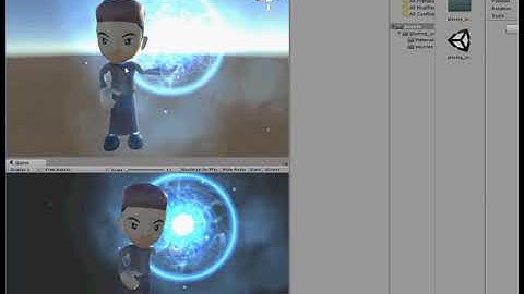 Unity Game Effect Glowing orb effect Practice 2