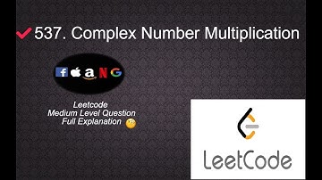 537. Complex Number Multiplication | Medium Level Interview Question Full Explanation in Python