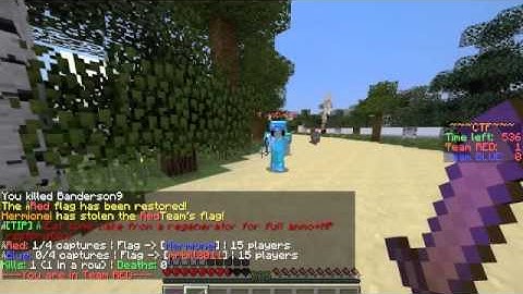 Minecraft mini Game Capture the Flag 2