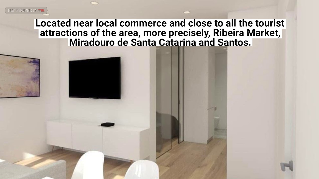 Studio apartment for sale. Lisbon YouTube