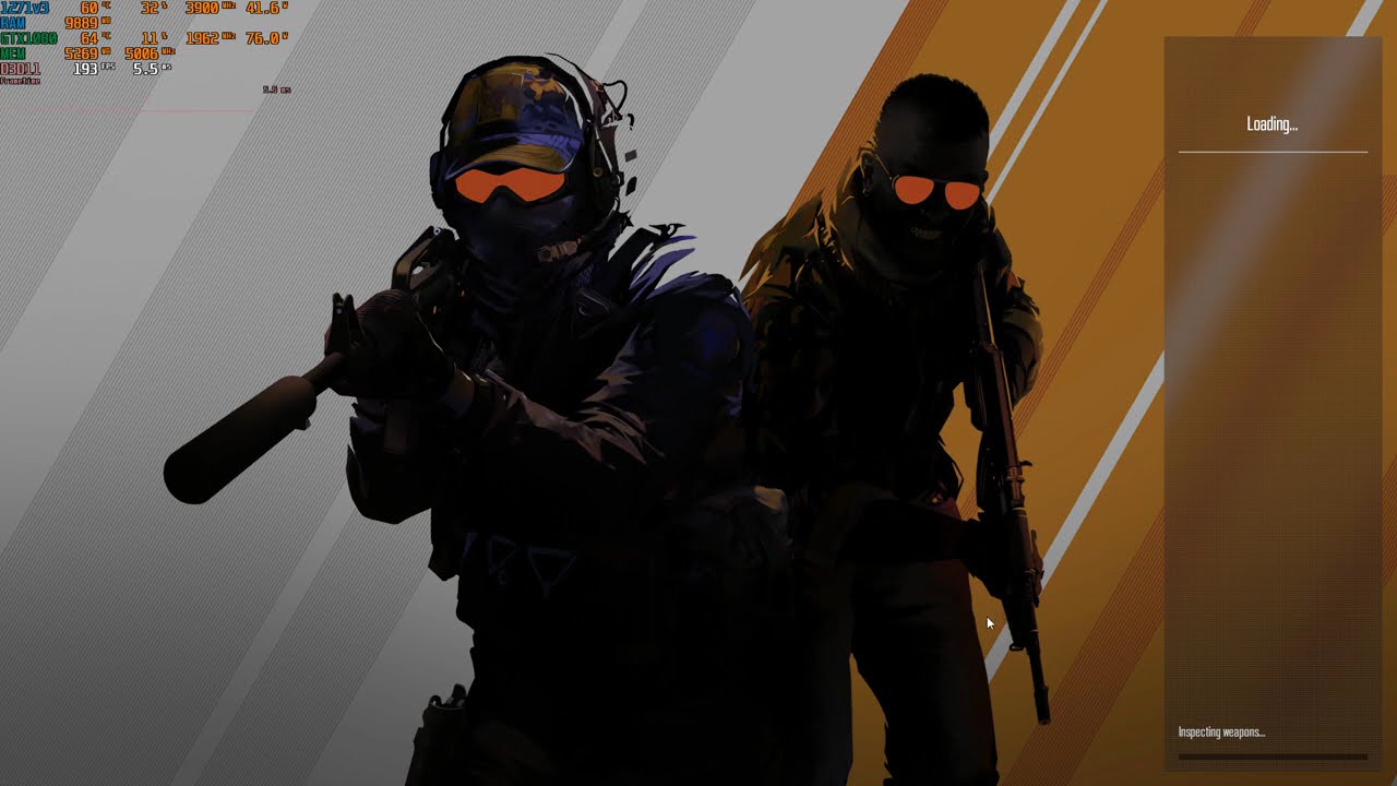 Counter Strike 2 - Xeon E3-1271V3, GTX 1080