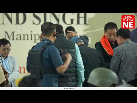 Live | Manipur Cm Y Khemchand Singh Receives Warm Reception In Senapati