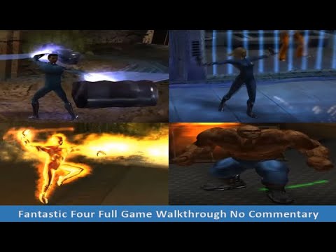 Fantastic Four Full Emulator Game Walkthrough No Commentary