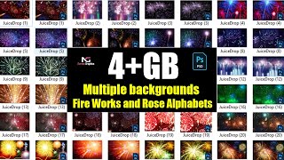 4+GB Multiple Backgrounds Download in PSD and JPG Files |Noreen Graphics|