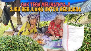 Gak Tega Melihatnya 2 Ibu Sedang Berjuang Untuk Keluarga