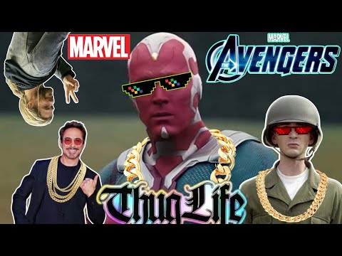 Vision and Avengers Thug Life Moments Hindi😎 | Avengers Funny Scene Hindi | Age of Ultron | Yttrends