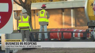Business 85 reopens following bridge replacement in Spartanburg Co.