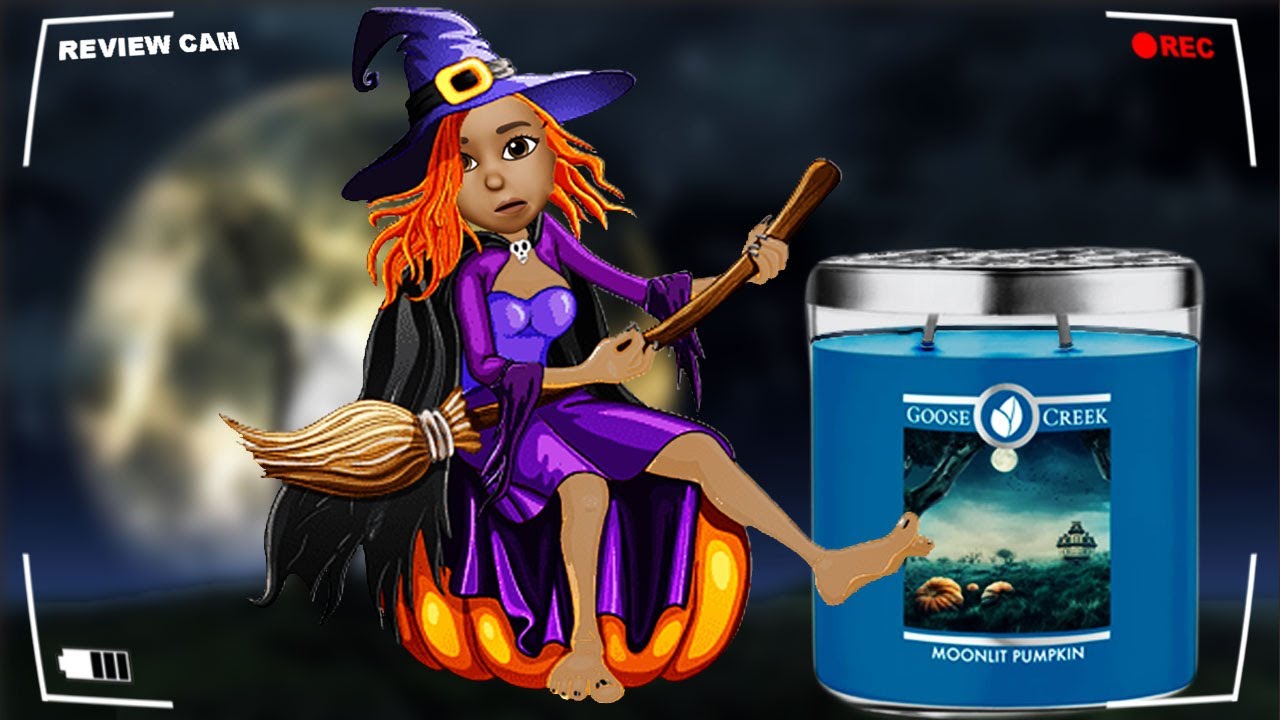 Goose Creek Candle Review: Moonlit Pumpkin (Halloween Collection)