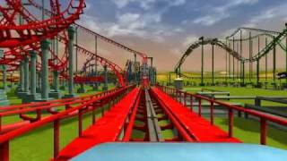 Roller Coaster Tycoon 3 Mindbender and The Vortex