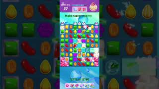 beating high level candy crush saga league adventure  // Andriod gameplay #504 like subscribe screenshot 1