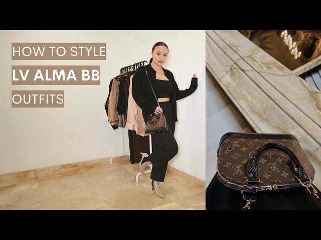 How To Style Louis Vuitton Alma BB Outfits Feat. LILYSILK 