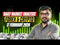DAILY MARKET ANALYSIS | FOREX & CRYPTO | 17 FEB 2026 | AP TRADES