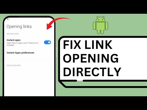 How To Fix Link Directly Opening In Browser Instead Of Apps