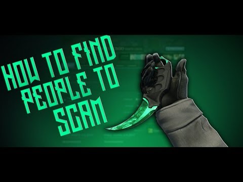 Drift CS:GO Scamming Tutorial #1: How to find people to scam (READ DESC)