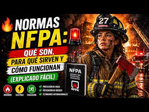 🔥📘 Normas NFPA: Qué Son, Para Qué Sirven y Cómo Funcionan (Explicado Fácil)🚨
